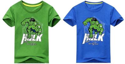 Hulk - dětské tričko, různé velikosti a barvy Avengers Marvel