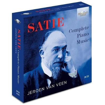 SATIE: Complete Piano Music. Jeroen van Veen (9CD)