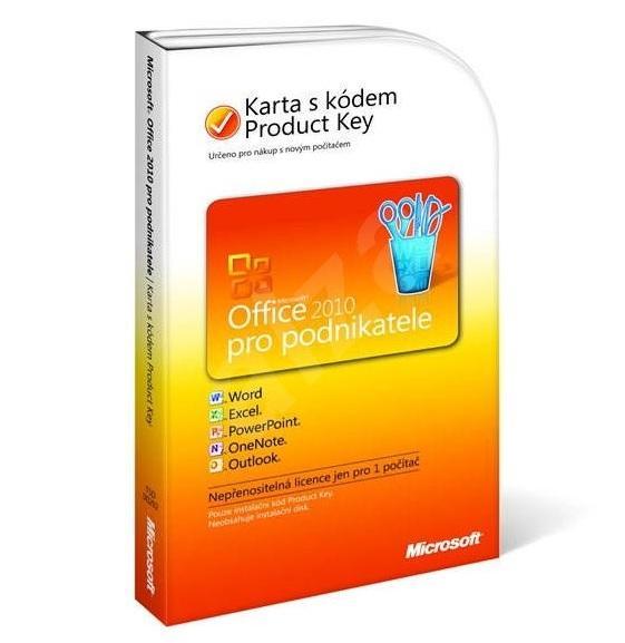 Microsoft Office pro podnikatele CZ produktový klíč Aukro