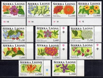 Sierra Leone-Flóra 1993**  Mi.2060-2071 / 18 €