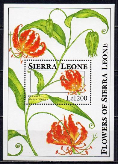 Sierra Leone-Flóra 1993**  Michel Bl.231 / 8,50 €