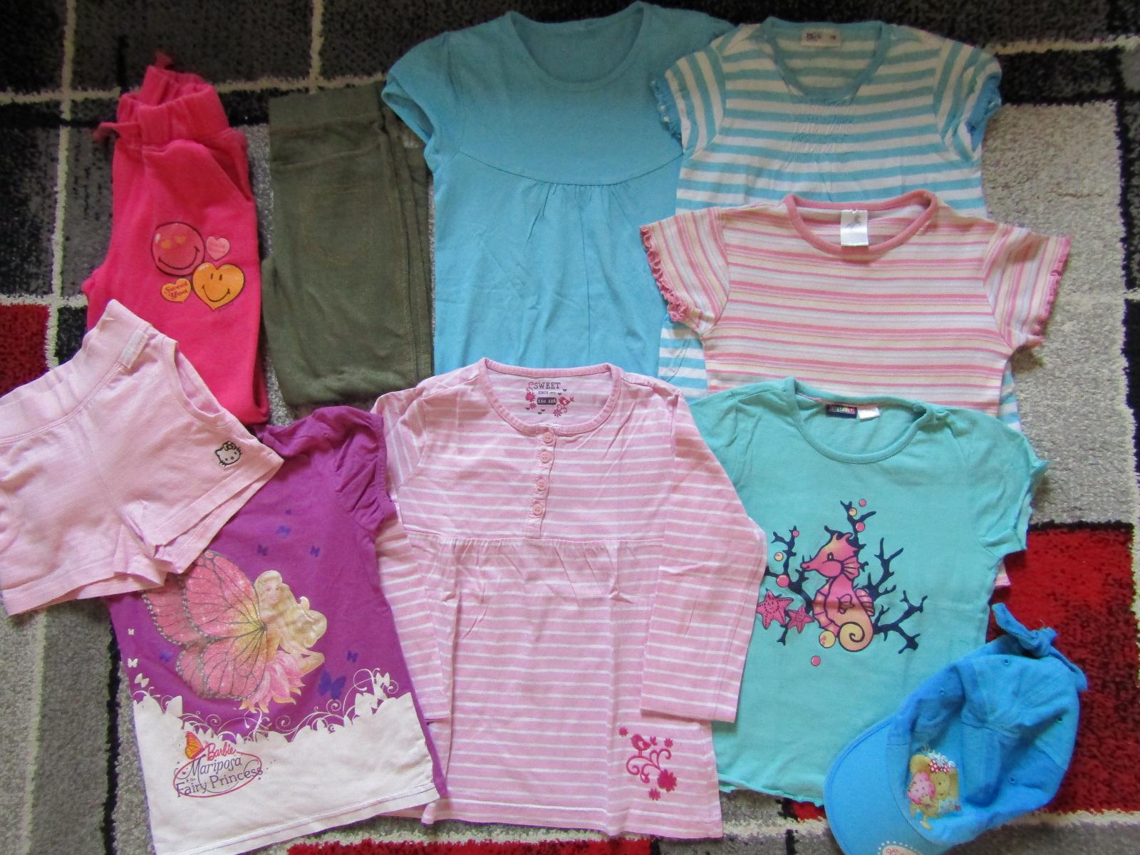 Set oblečenia pre dievča vel.110+ 110/116- 10 ks - Oblečenie pre deti