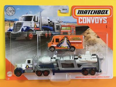 2020 Matchbox Convoy - LoneStar & Rocket Trailer + Express Delivery