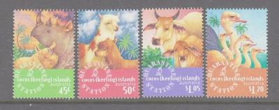 Kokosové ostrovy 1996 Známky Mi 346-9 ** Zvířata veterinární