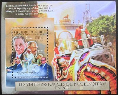 Guinea 2012 Papež Benedikt Mi# Block 2133 Kat 16€ 0987A