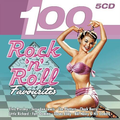 100 ROCK`N`ROLL HITS - DARČEKOVÁ EDÍCIA (5CD) - Hudba