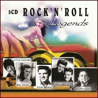 ROCK'N'ROLL: The Legends - DÁRKOVÁ EDICE (5CD)