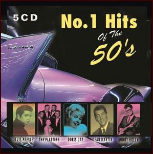 NO.1 HITS OF THE 50'S: The Best Of - DÁRKOVÁ EDICE (5CD)