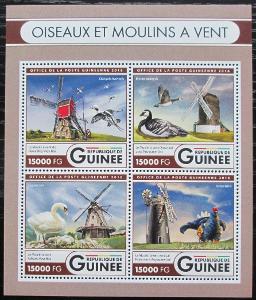 Guinea 2016 Větrné mlýny Mi# 12046-49 Kat 24€ 1003