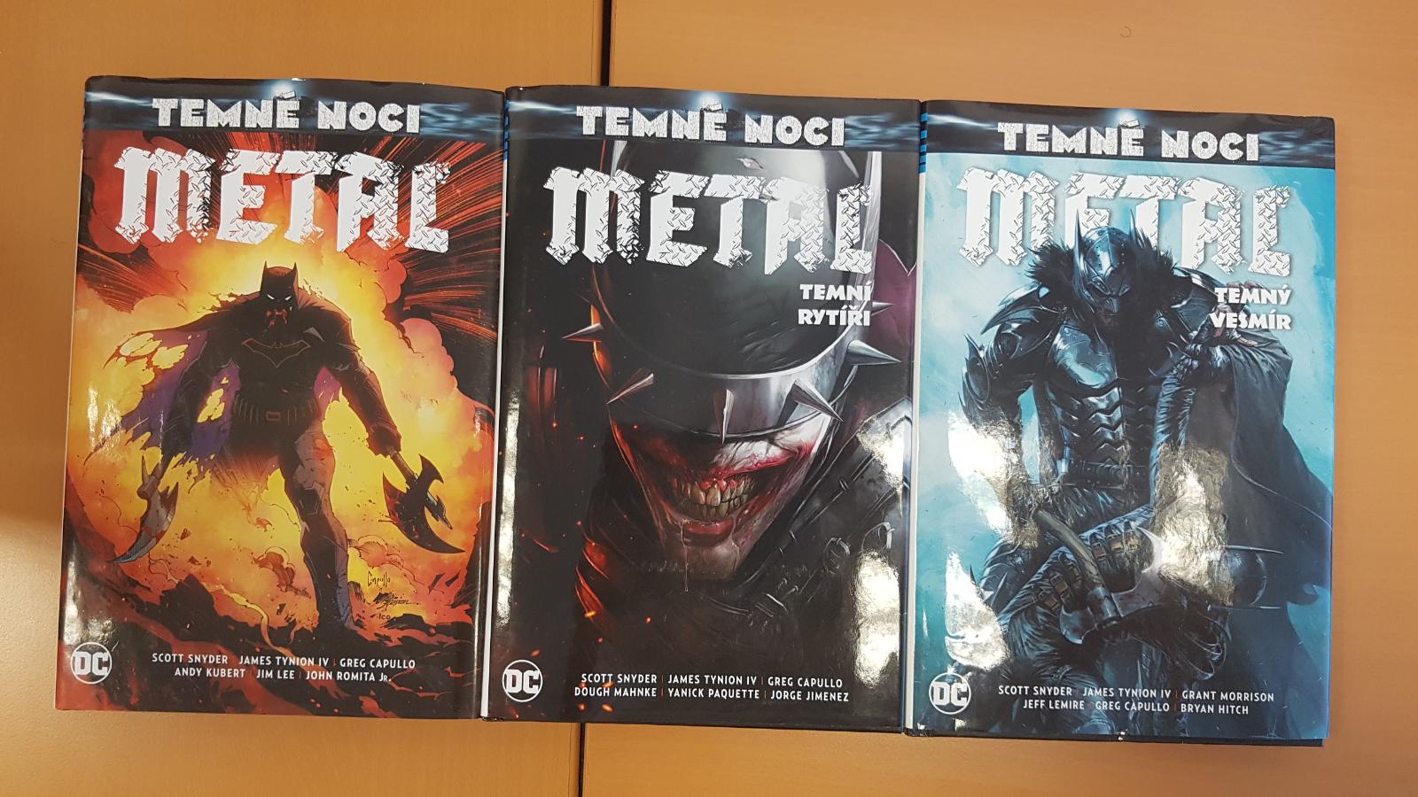 Batman - Metal - Temné noci 1-3 komplet | Aukro