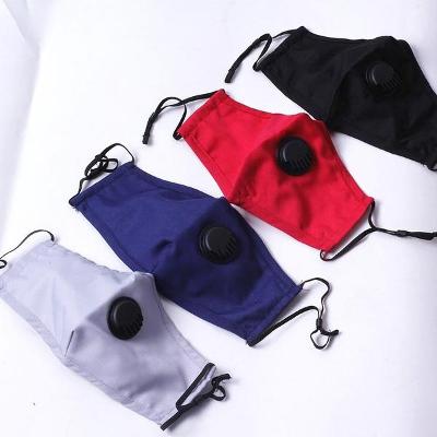 Rouška - maska s ventilem - pratelná + 3 filtry (3 barvy)