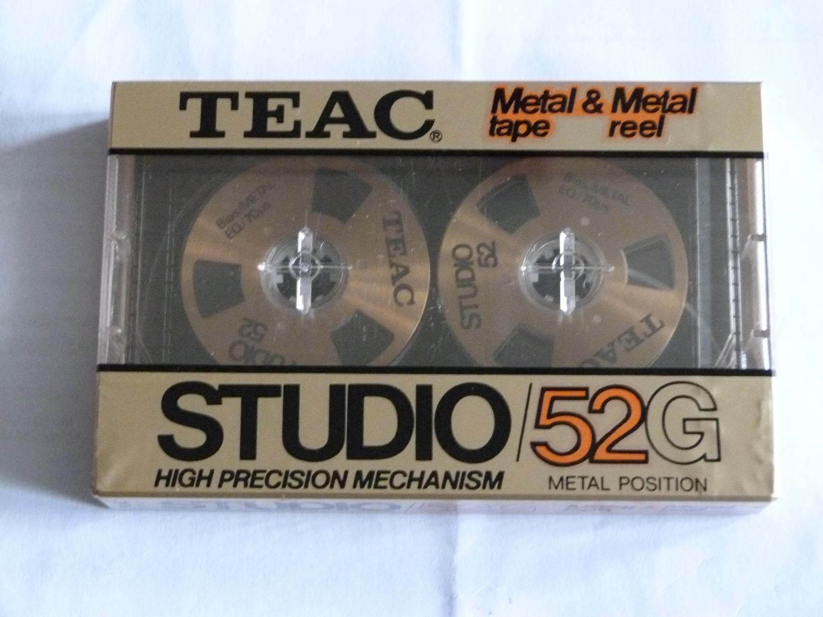 TEAC STUDIO/52G,60G (Metal)カセットテープ2個セット オーディオ機器