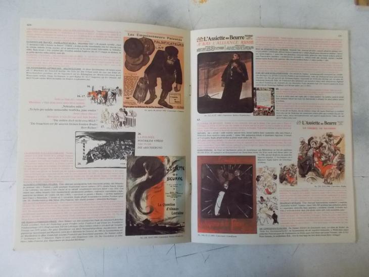 Litografie tisk část sady satira Válečné časopisy František Kupka 