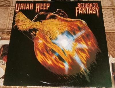 LP - Uriah Heep - Return to Fantasy (UK 1989) / Perfektní stav!