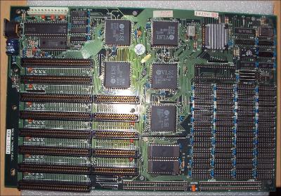 Historická základní deska Intel 80286 vč RAM