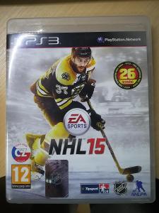PS3 NHL 15 - hokej pro SONY Playstation 3 s CZ titulky