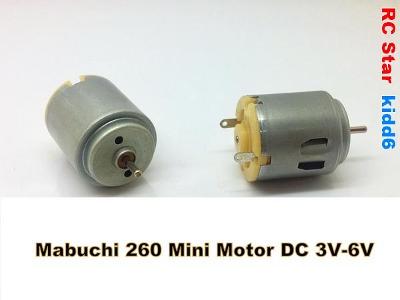 Mabuchi 260 Mini Motor DC 3V - 6V