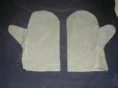 Plátěné rukavice (palčáky) od výrobce Kozak