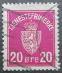 Nórsko 1926 Štátny znak, doplatný Mi# 4 2155 - Známky