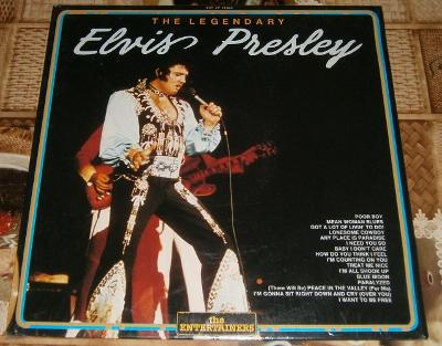 LP - Elvis Presley - The Legendary (Italy 1987) / Perfektní stav!