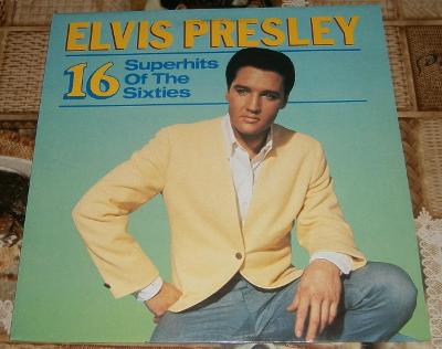 LP-Elvis Presley- 16 Superhits of the Sixties (1988) / Perfektní stav!