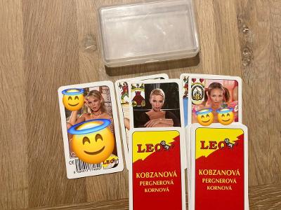 Sběratelské hrací Leo karty 32 listu- vzácné a přitom nové!