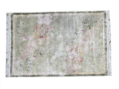 Kvalitní koberec strojně vázaný/PP vlna/květiny+motýlci/8kg/184x121cm