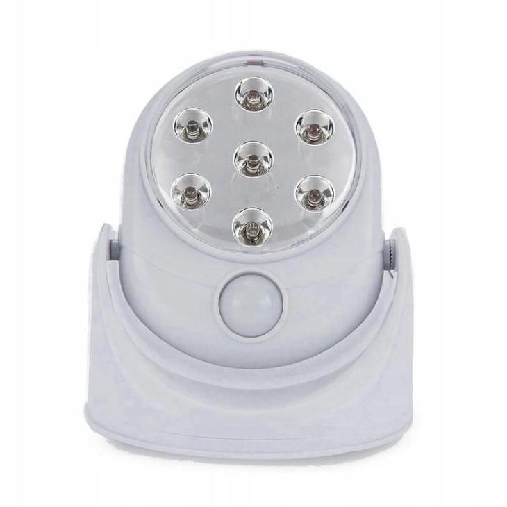 Bezdrátová lampa s čidlem pohybu 7 LED  0207 - Zařízení pro dům a zahradu
