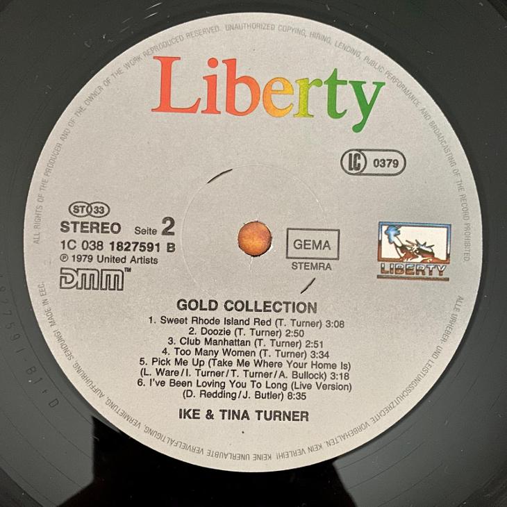 Ike & Tina Turner ‎– Gold Collection - 2 x LP vinyl - LP / Vinylové desky