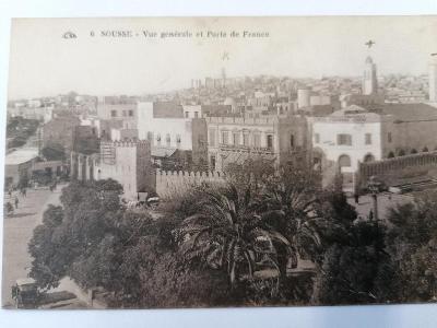 Pohled Sousse Tunisko 