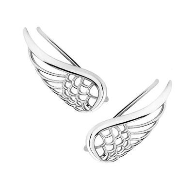 Náušnice stříbro 925/1000 Andělská křídla