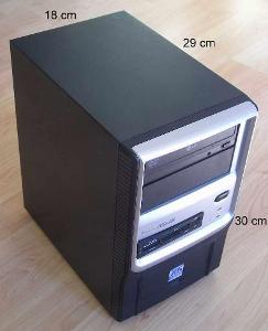 PC: 4jádro Intel, 4GB RAM, HDD, čtečka karet, DVD