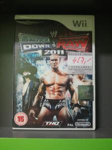 WWE Smackdown vs Raw 2011 (Wii) - kompletní, jako nová