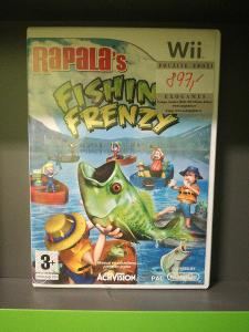 Rapalas Fishing Frenzy (Wii) - kompletní, jako nová