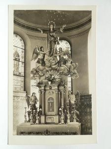Bohutice, Miroslav, Moravský Krumlov, Znojmo - socha ve farním kostele