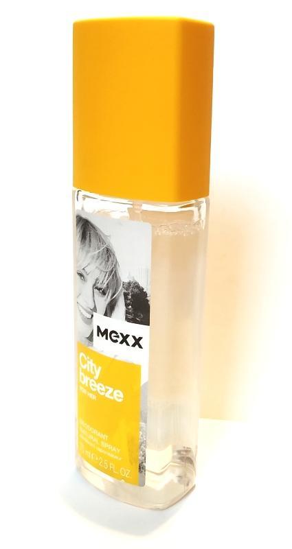 Mexx City Breeze deodorant s rozprašovačem pro ženy, 75 ml - Vůně
