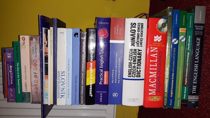 Anglické učebnice, slovníky, knihy - vhodné i pro VŠ - Učebnice