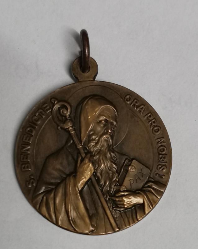 Bronzová medaile k oslavě 1400 let opatství Michaelsberg