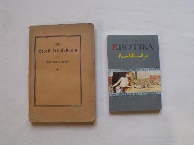 Georg (Jiří) Langer - Erotika kabaly a německý originál z r. 1923