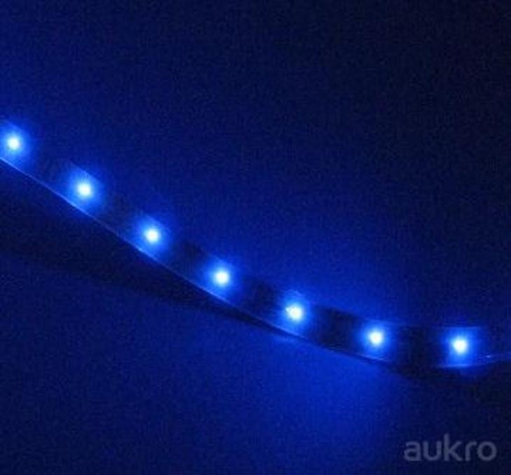 NOVÝ 30cm LED pásek - svítivý neon tuning strip