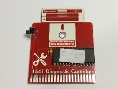 Diagnostická cartridge pro disk.jednotky Commodore C-1541-II