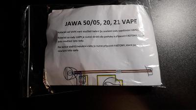 kompletní kabeláž JAWA 50/05,20,21 pro VAPE