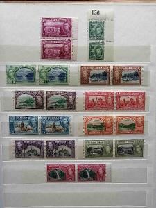 Trinidad & Tobago 1938 - komplet dupletů do 1$20 +140£ 