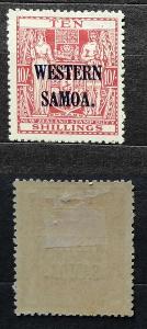 Britská Samoa 1935 - * známka 10s 70£