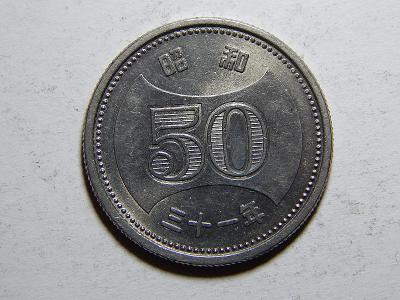 Japonsko 50 Yen 1956 UNC č12636
