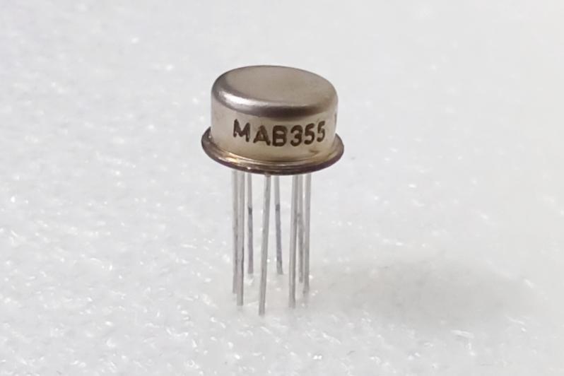MAB355 TESLA - operační zesilovač se vstupními tranzistory JFET - NOS - Aktivní elektro součástky
