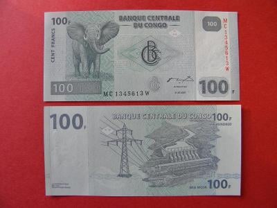 100 Francs 31.7.2007 Congo Dem. Rep. - P98a - UNC - /F15/