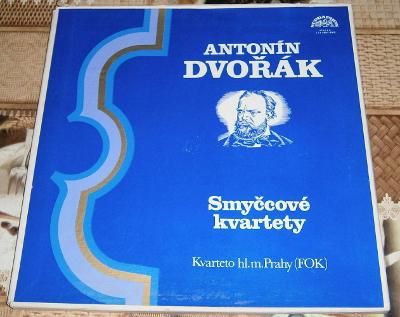 LP-Antonín Dvořák (Kvarteto města Prahy) - Smyčcové kvartety (3LP box)