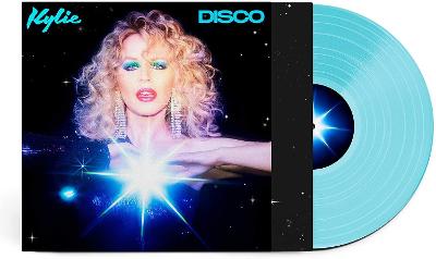 Kylie Minogue DISCO Anglický limitovaný transparentní TYRKYSOVÝ vinyl