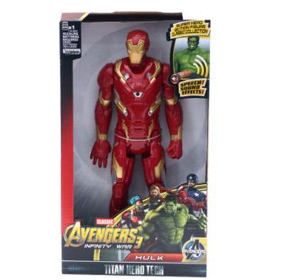 Iron Man - figurka 30 cm s klouby a zvukovým efektem Marvel Avengers